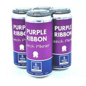PURPLE RIBBON PILSNER 4pk