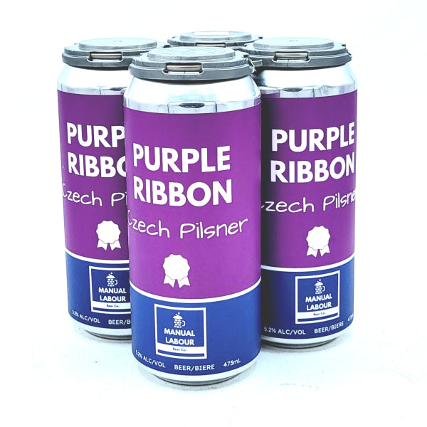 PURPLE RIBBON PILSNER 4pk