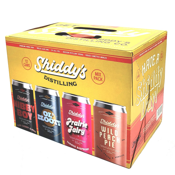 SHIDDY'S MIX PACK 12PK