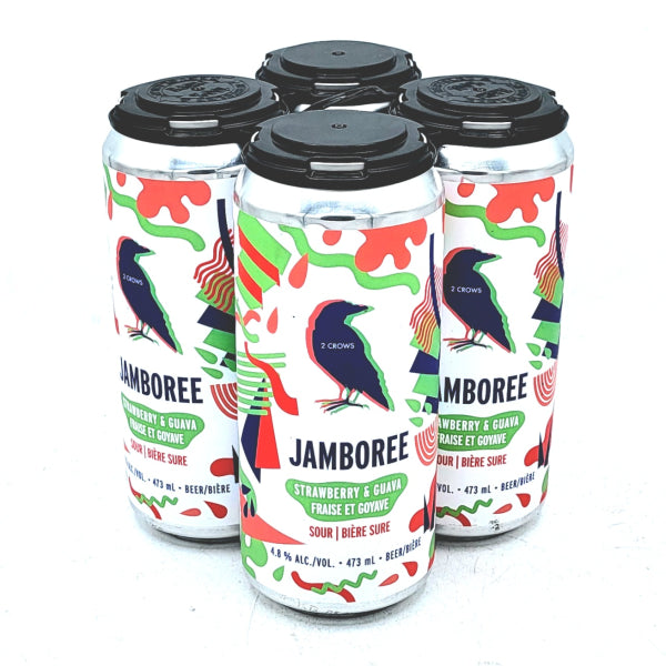 JAMBOREE STRAW/GUAVA 4PK