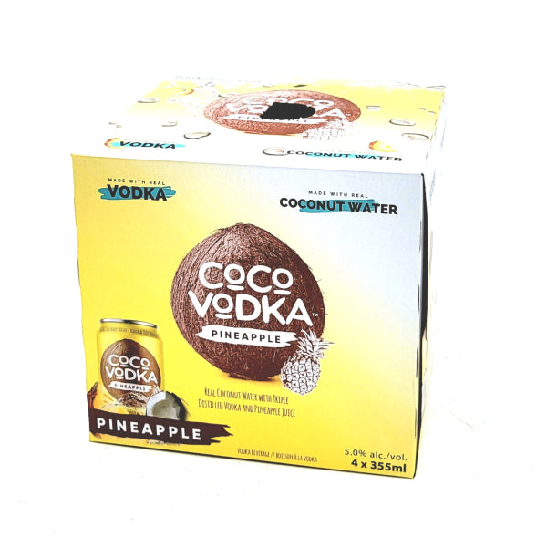 COCO PINEAPPLE 4PK