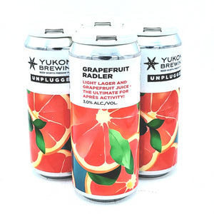 YUKON GRAPEFRUIT RADLER 4PK