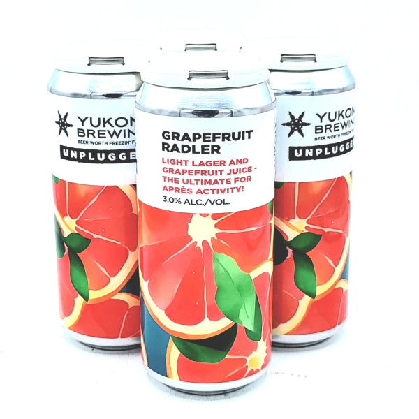 YUKON GRAPEFRUIT RADLER 4PK