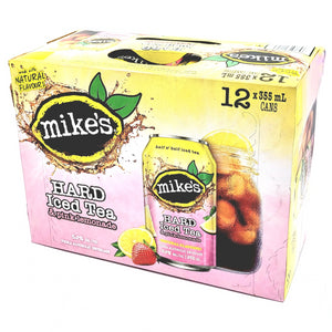 MIKE'S ICED TEA W/PINK LEMONADE 12PK