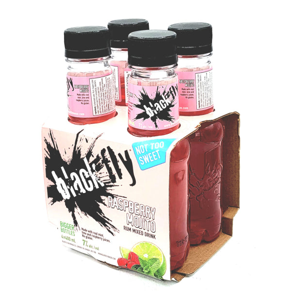 BLACK FLY RASP MOJITO 4PK