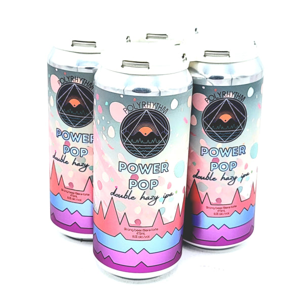 POWER POP DOUBLE HAZY IPA 4PK