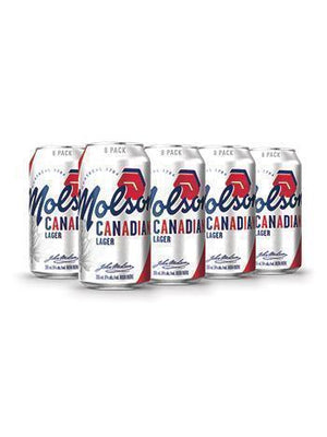 MOLSON CANADIAN 8CANS