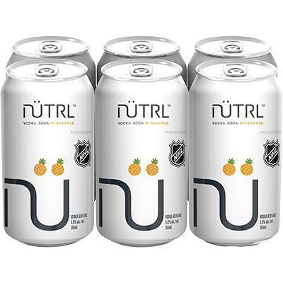 NUTRL VODKA SODA PINEAPPLE 6PK