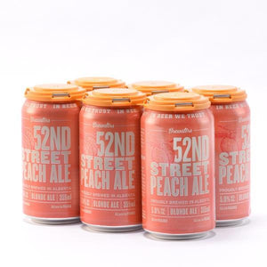 BREWSTERS 52ND STREET PEACH ALE 6PK