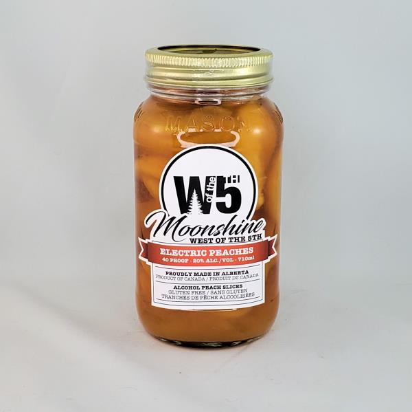 WEST OF THE 5TH ELECTRIC PEACHES 710ML