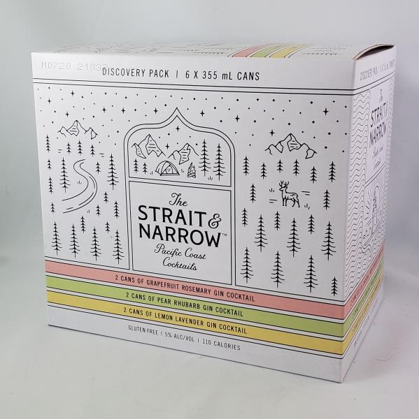 Buy STRAIT & NARROW DISCOVERY 6PK Gluten Free 110cal  Online Edmonton