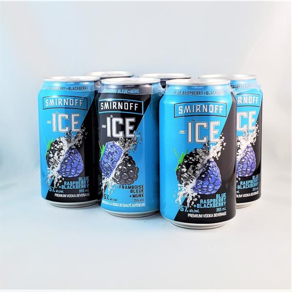 Buy SMIRNOFF BLUE RASPBERRY BLACKBERRY 6PK Online Edmonton