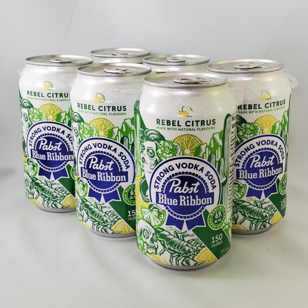 Buy PABST STRONG VODKA SODA REBEL CITRUS 6PK Online Edmonton