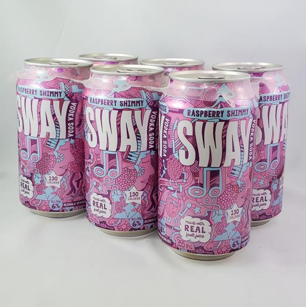 Buy SWAY RASPBERRY SHIMMY 6P Online Edmonton