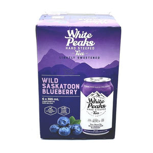 WHITE PEAKS SASKATOON BLUEBERRY 6PK