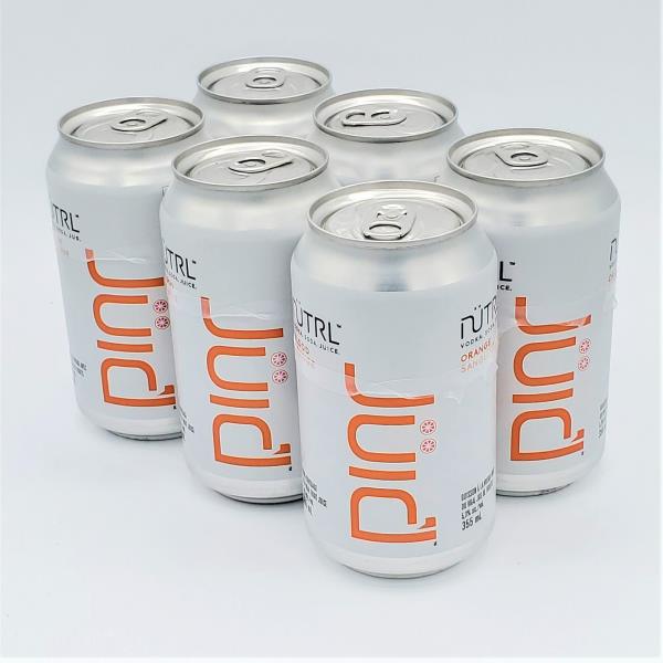 NUTRL JUIC'D BLOOD ORANGE 6PK