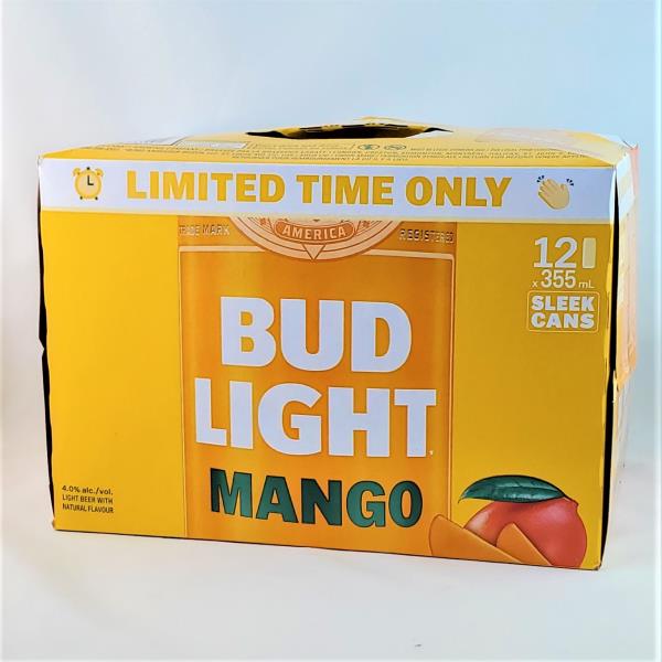 BUD LITE MANGO 12PK