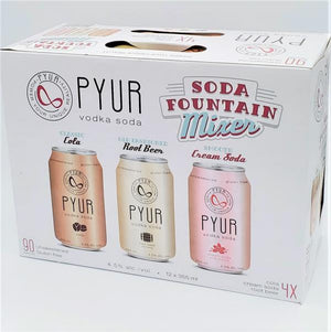 PYUR SODA FOUNTAIN MIXER 12PK