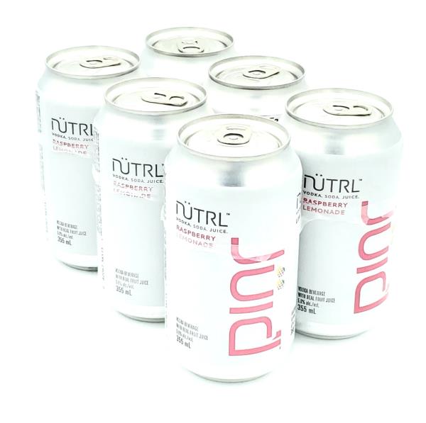 NUTRL JUIC'D RASP LEMONADE 6PK