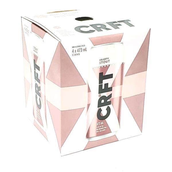 CRFT STOUT NON-ALC 4PK