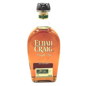 ELIJAH CRAIG STRAIGHT RYE 750ML