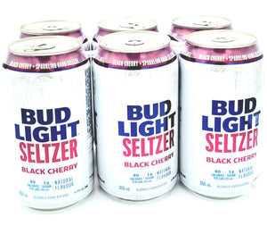 BUD LIGHT SELTZER BLACK CHERRY 6pk