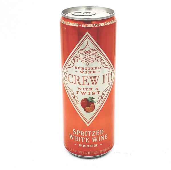 SCREW IT PEACH SPRITZED 355ml