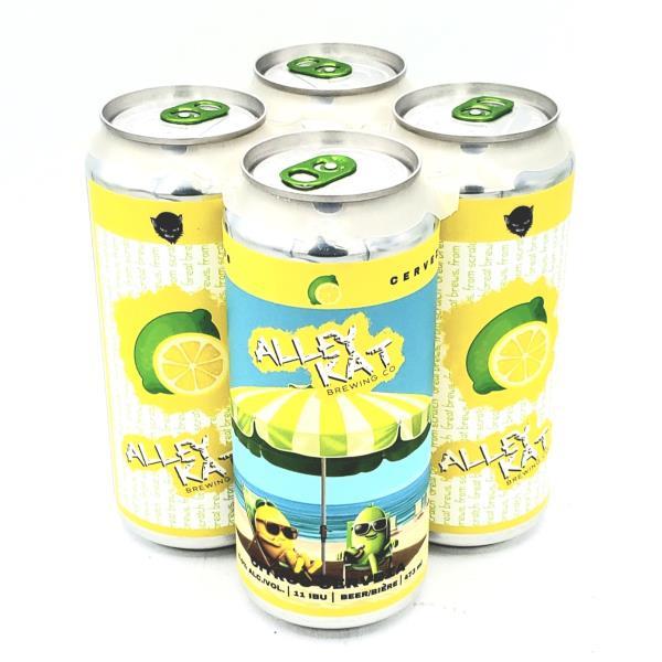 ALLEY KAT LEMON LIME CERVASA 4PK