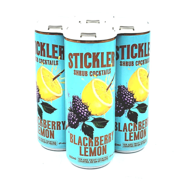 STICKLER BLACKBERRY LEMON 4PK